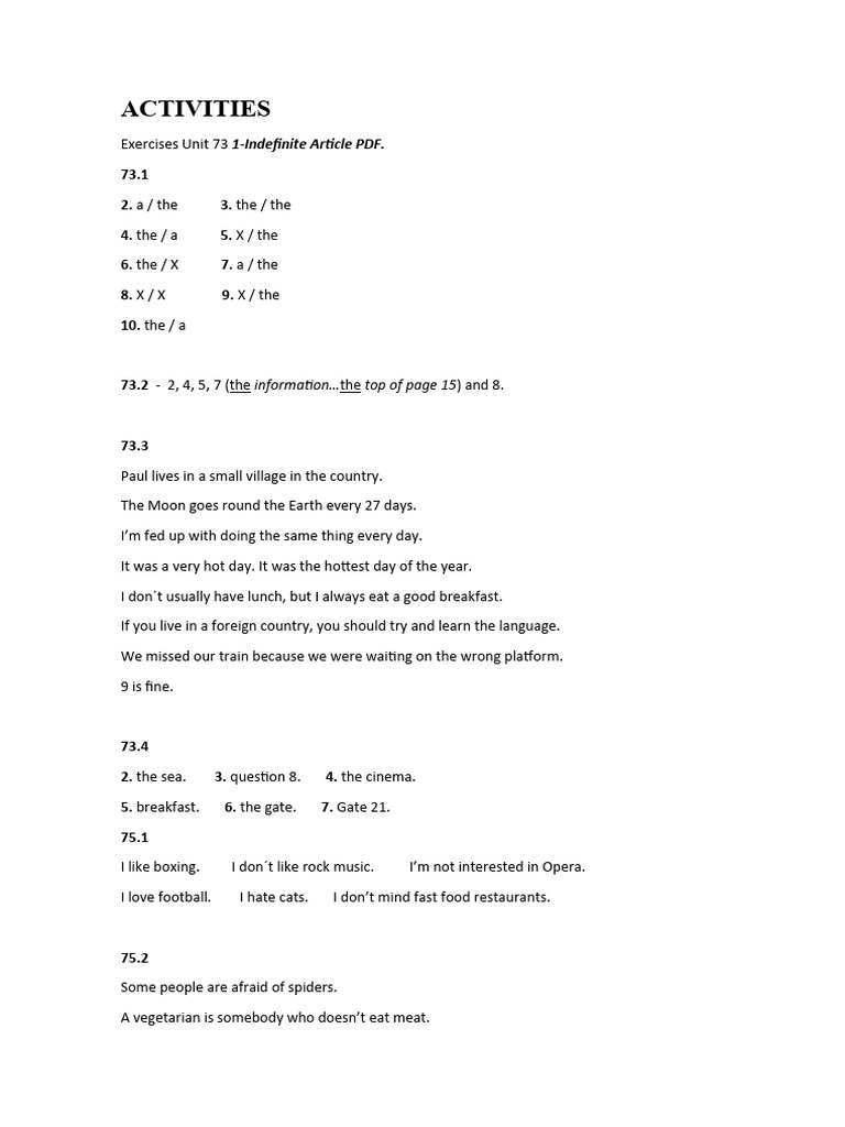 Articles Homework Pdf