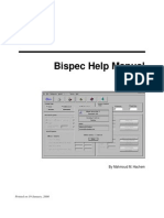 Bi Spec Help Manual