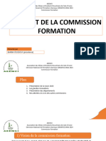 POINT DE LA COMMISSION 2024