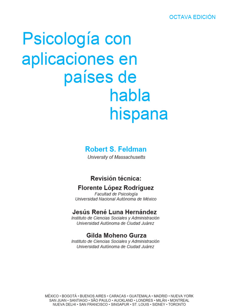 Psicologia Con Aplicaciones en Paises de | PDF | Sicología | Cerebro