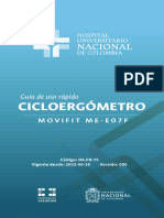 Guia Rapida Cicloergómetro