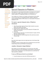 Alt Codes List - Alt Key Codes For Symbols, Special Characters | PDF ...