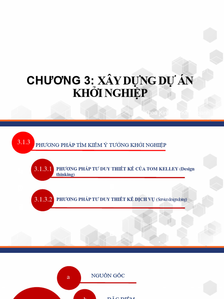 Chuong 3. XÂY DỰNG DỰ ÁN KHỞI NGHIỆP. FINAL - 24.4.2024 | PDF