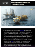 (2) Como funciona a prospecção de petróleo no mar