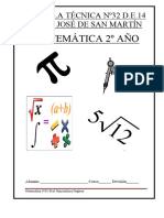 Cuadernillo Matematica