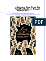 Download full ebook of Lives Of The Musicians Good Times Bad Times And What The Neighbors Thought Kathleen Krull online pdf all chapter docx 
