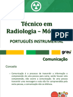 RADIOLOGIA - MÓDULO II - PORTUGUES INSTRUMENTAL