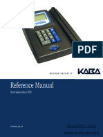 Kaba FDU User Manual