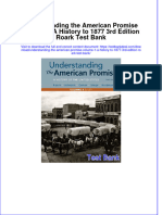 Download full Understanding The American Promise Volume 1 A History To 1877 3Rd Edition Roark Test Bank online pdf all chapter docx epub 