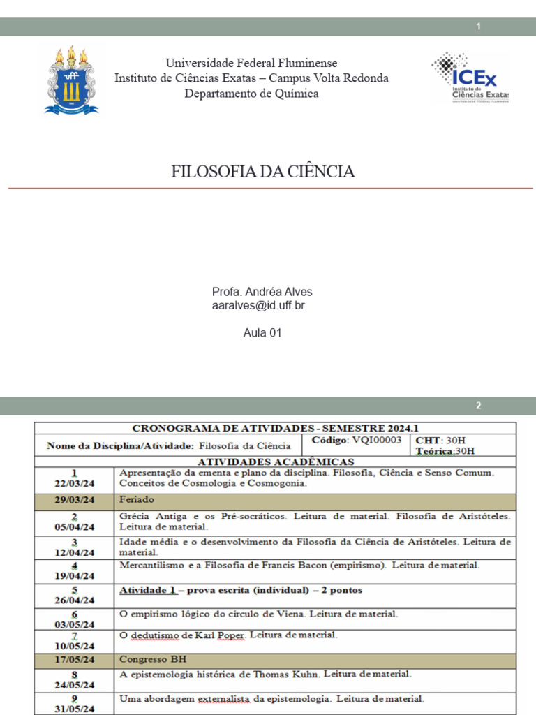 Cosmogonia e Filosofia da Ciência | PDF | Science | Conhecimento