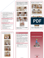 Ergonomía Autocuidado Estiramientos Tríptico