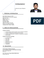 Fernandez Resume