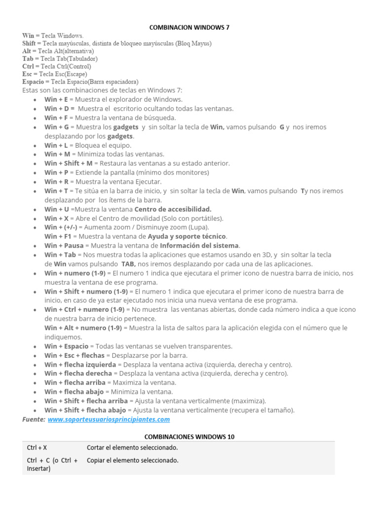 Combinacion windows 7 pdf ventana inform tica la interacci n