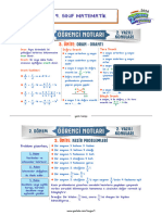 9-Sınıf II-Donem II-Yazili Matematik A4