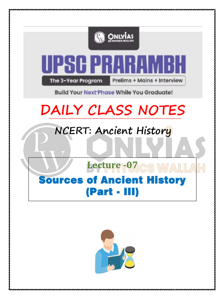 Ancient History Sources Overview | PDF | Vedas | Sutra