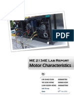 ME2134E Motor Characteristics