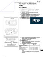 A750E Automatic Transmission Fluid Adjusment