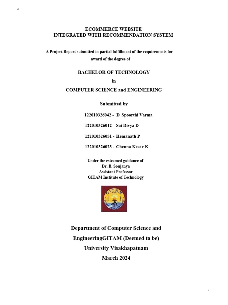 Project - Documentation Batch 10 NEW | PDF | World Wide Web | Internet ...