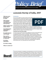 Economic Survey of India 2007