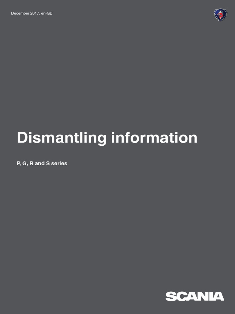 Scania Dashboard Dismantling Guide | PDF | Plastic | Thermoplastic