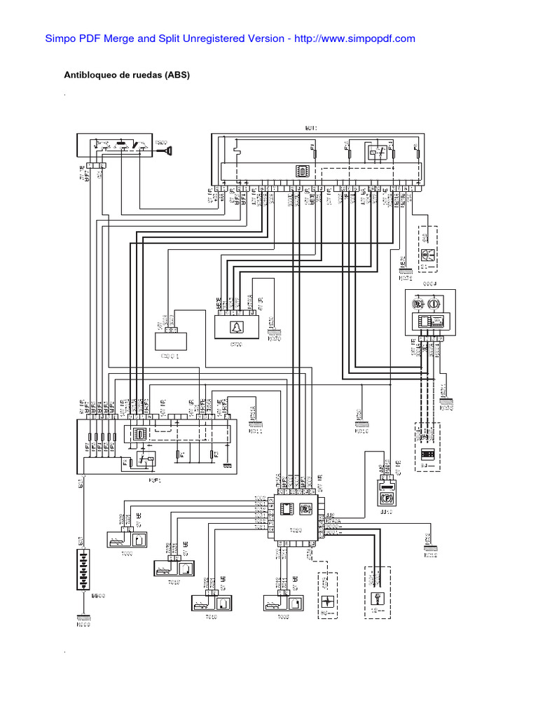 Schema Electrique Citroen C3 | PDF