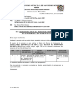 Solicitud de Inicio Del Proceso de Contratacion