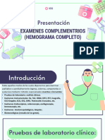 Presentación Diapositivas Medicina Ilustrativa Verde y Rosa