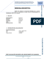 Memoria Descriptiva General 4 Final