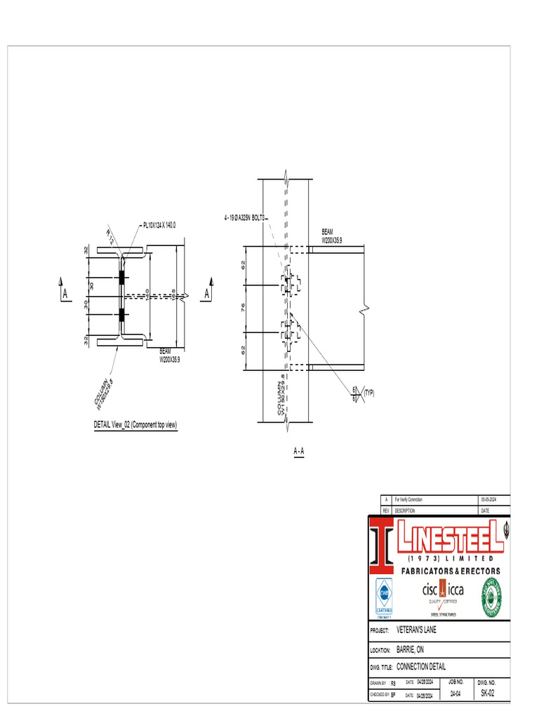 Barrie Connection Detail SK-02 | PDF