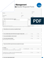 QMS Interactive Quote Request Form