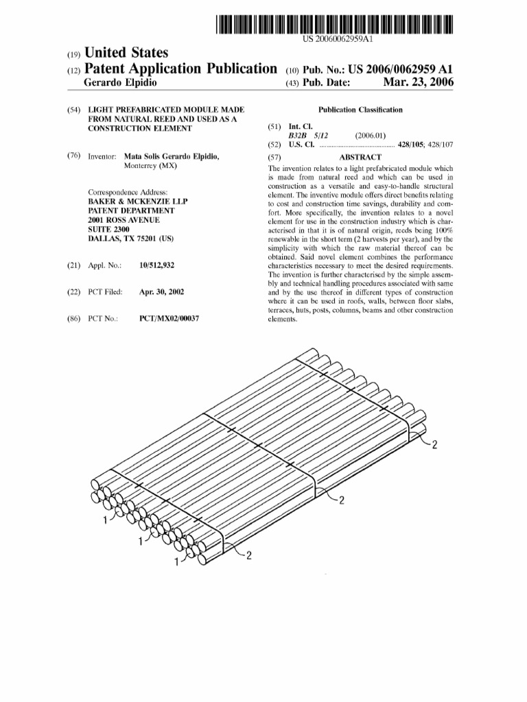Us 20060062959 A1 Estructurado | PDF