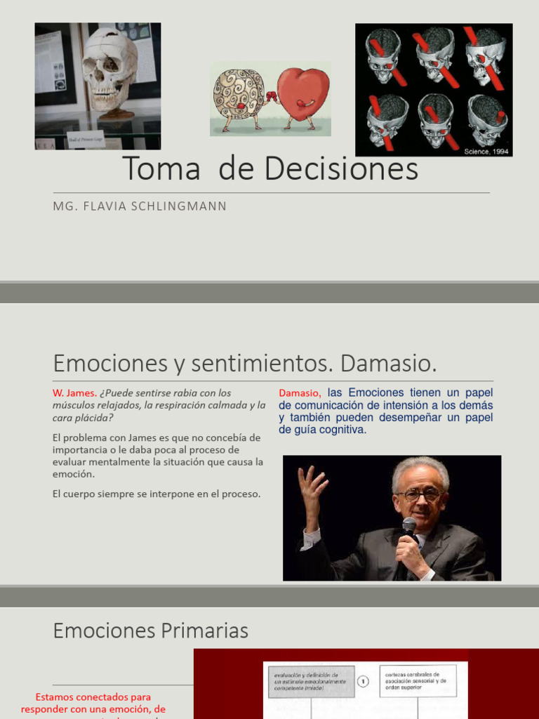Toma de Decisiones 2018 | PDF | Las emociones | Toma de decisiones