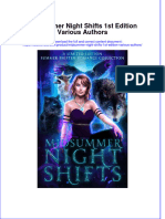 Full Ebook of Midsummer Night Shifts 1St Edition Various Authors Online PDF All Chapter