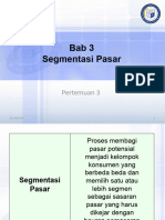 Pertemuan 3 Segmentasi Pasar 1