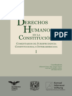 Derechos Humanos en La Constitución, Comentarios de Jurisprudencia Constitucional e Interamericana, Tomo I, Suprema Corte de Justicia de La Nación, UNAM, Fundación Konrad Adenauer, México