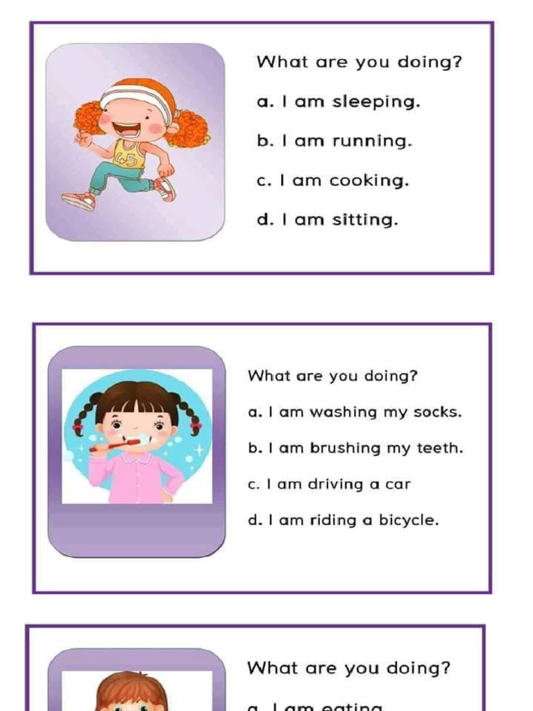 What Are You Doing | PDF