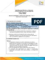 Guia de Actividades y Rúbrica de Evaluación - Unidad 1 - Fase 3 - Exploración Instrumental