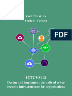 ICTCYS612 Project Portfolio