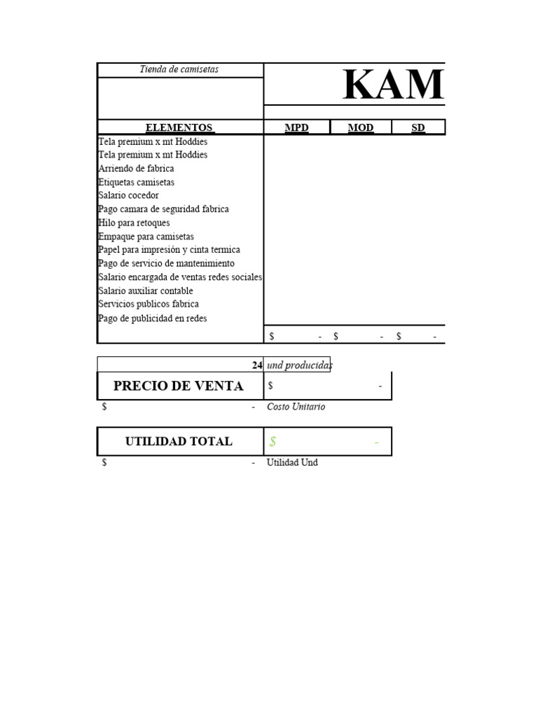 Estado de Costos y Resultados 2021 | PDF | Contabilidad | Esfera pública