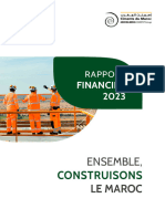 Rapport Financier Annuel 2023 0CIMENT MAROC