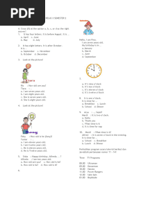 Soal Bahasa Inggris Kelas 3 Semester 2