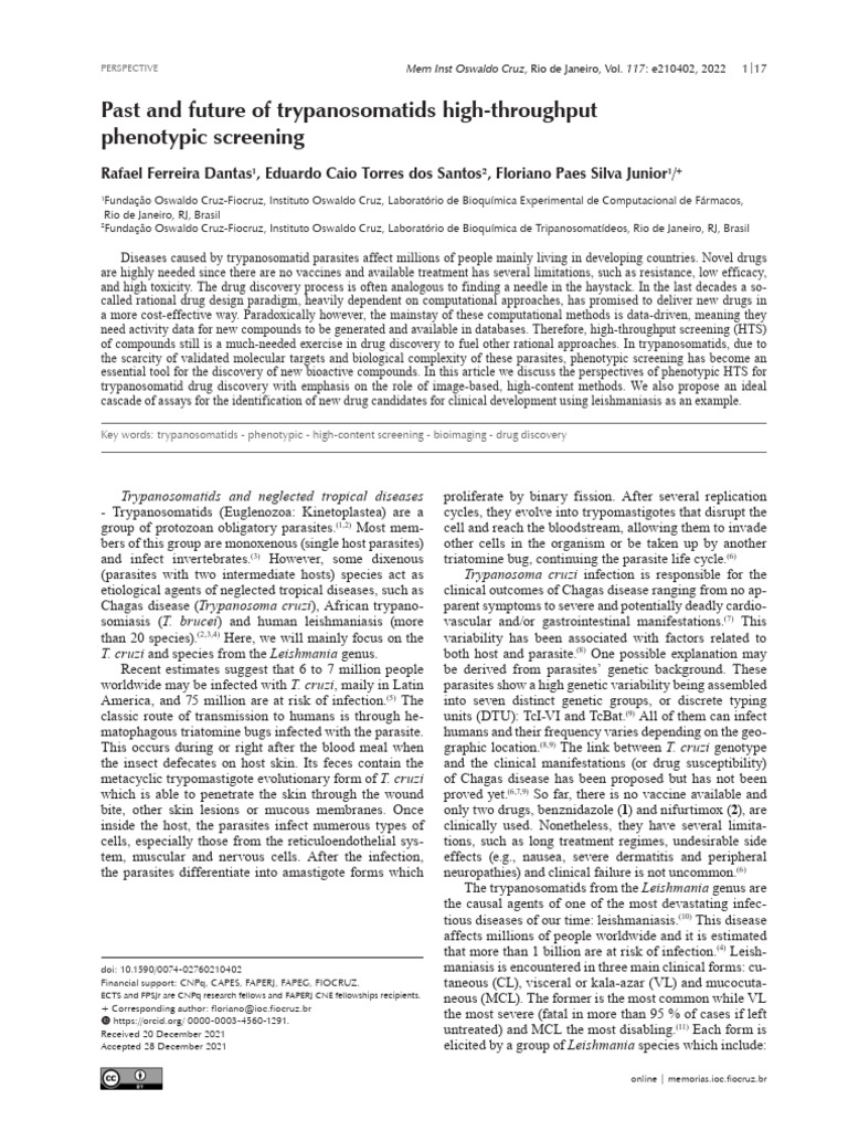 past-and-future-of-trypanosomatids-high-throughput-phenotypic-screening