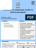 Colonizadores: Organização e Poder Na América Portuguesa: História