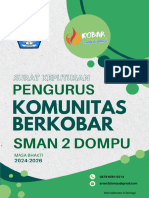 SK KOMUNITAS BERKOBAR SMAN 2 DOMPU - File - PDF