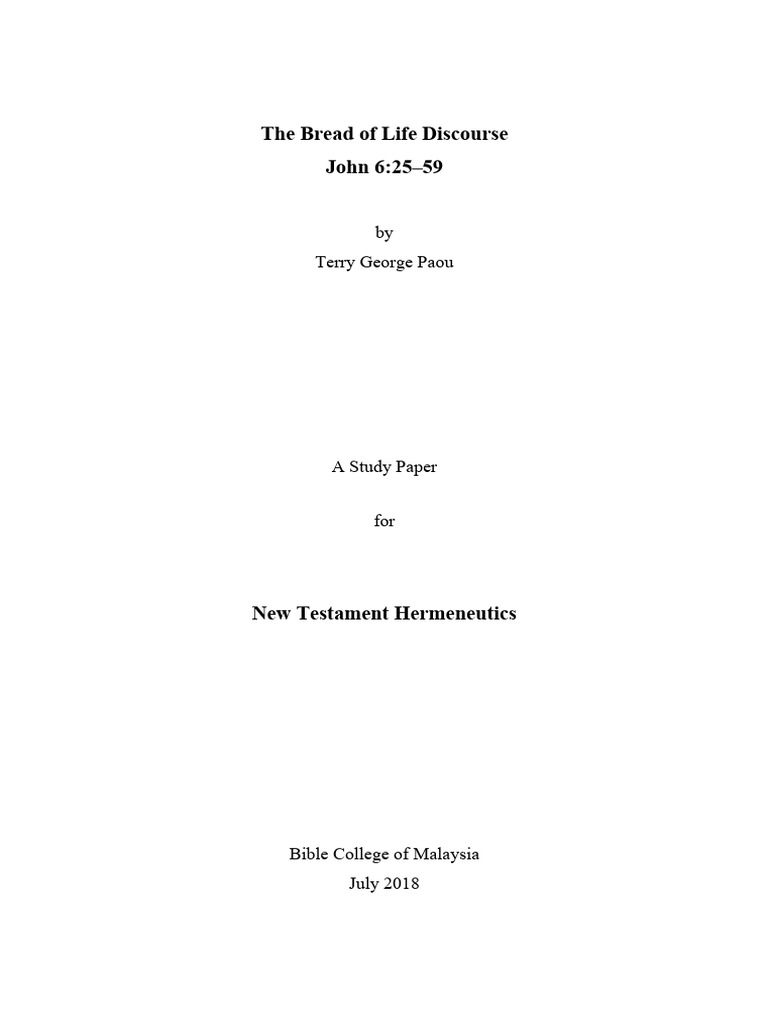 the-bread-of-life-discourse-john-6-25-59-2-pdf-jesus-gospel-of-john