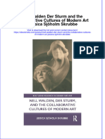 Full Ebook of Nell Walden Der Sturm and The Collaborative Cultures of Modern Art Jessica Sjoholm Skrubbe Online PDF All Chapter