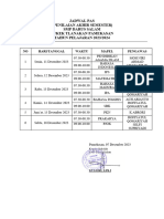 Jadwal Ujian Sekolah