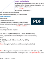 Lecture 8.1 Examples On Belts-1