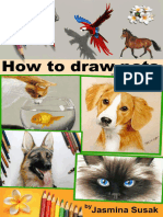 How to draw Pets_ with colored pencils