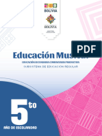 5to Año de Escolaridad - Educación Musical [2024]